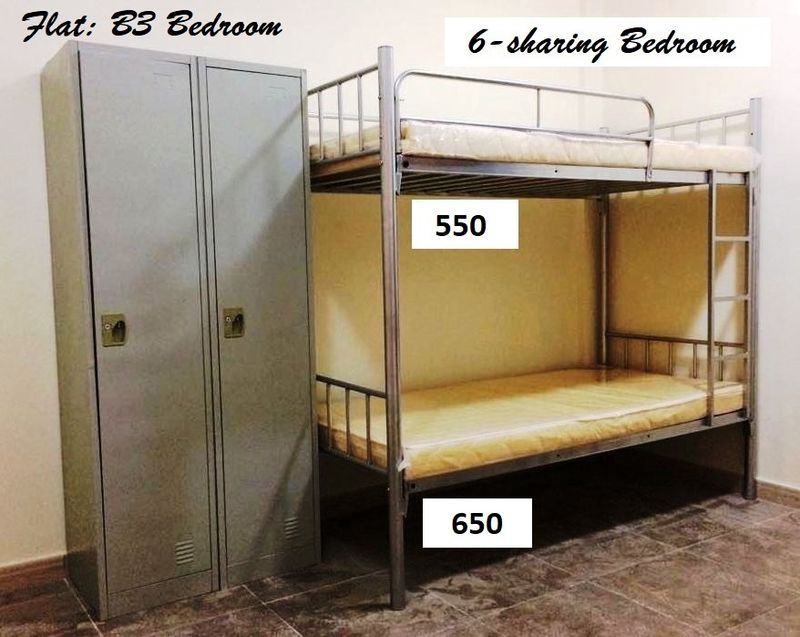 NEAT AND CLEAN EXECUTIVE BEDSPACE/PARTITION FOR DECENT INDIAN GENTLEMEN