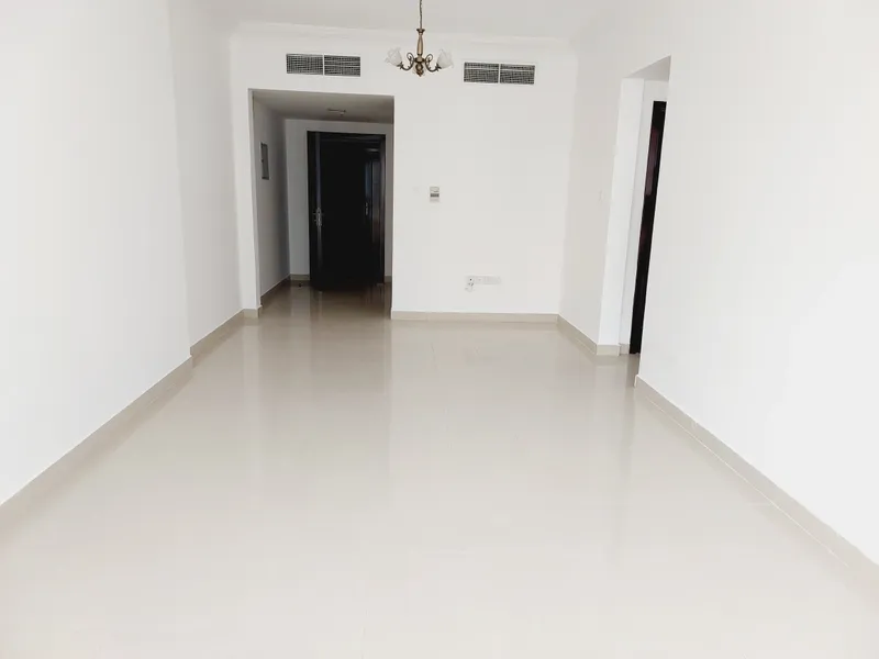 spacious 1bhk with wardrobes, gym,pool in al taawun area rent 39k